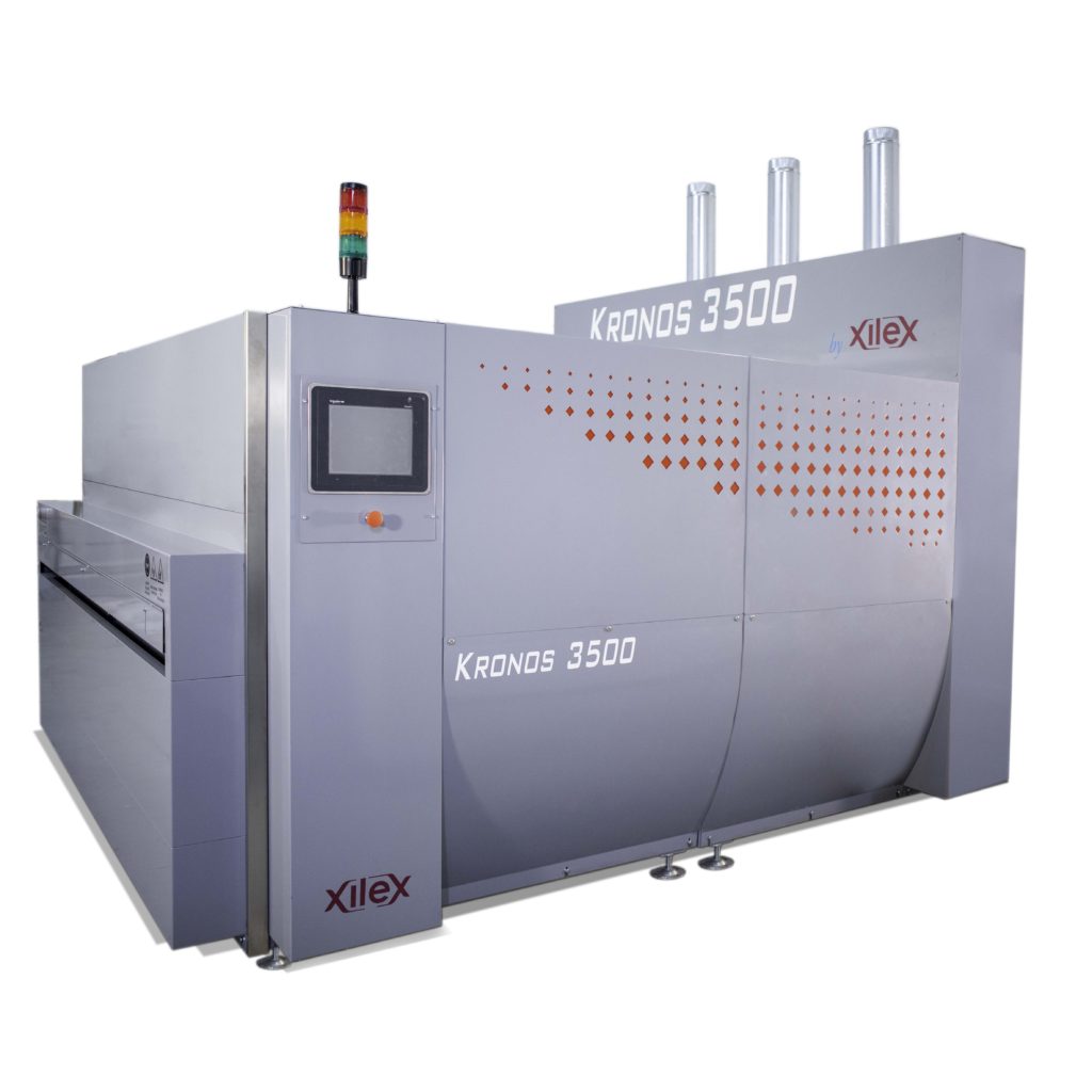 Kronos 3500: epoxy, polyester and polyurethane curing oven for natural stone.